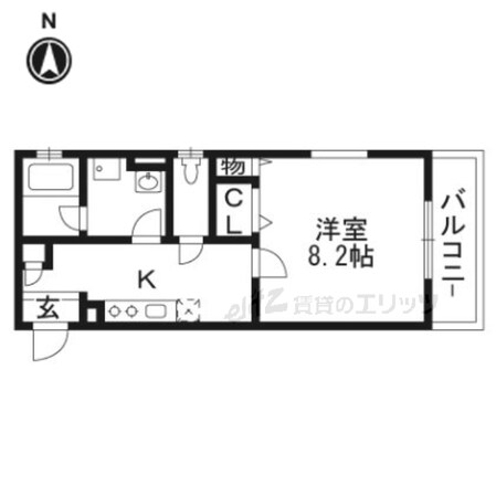 KTIレジデンス摂津富田の物件間取画像